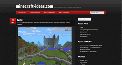 Desktop Screenshot of minecraft-ideas.com